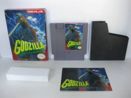 Godzilla - Monster of Monsters! (CIB) - NES Game